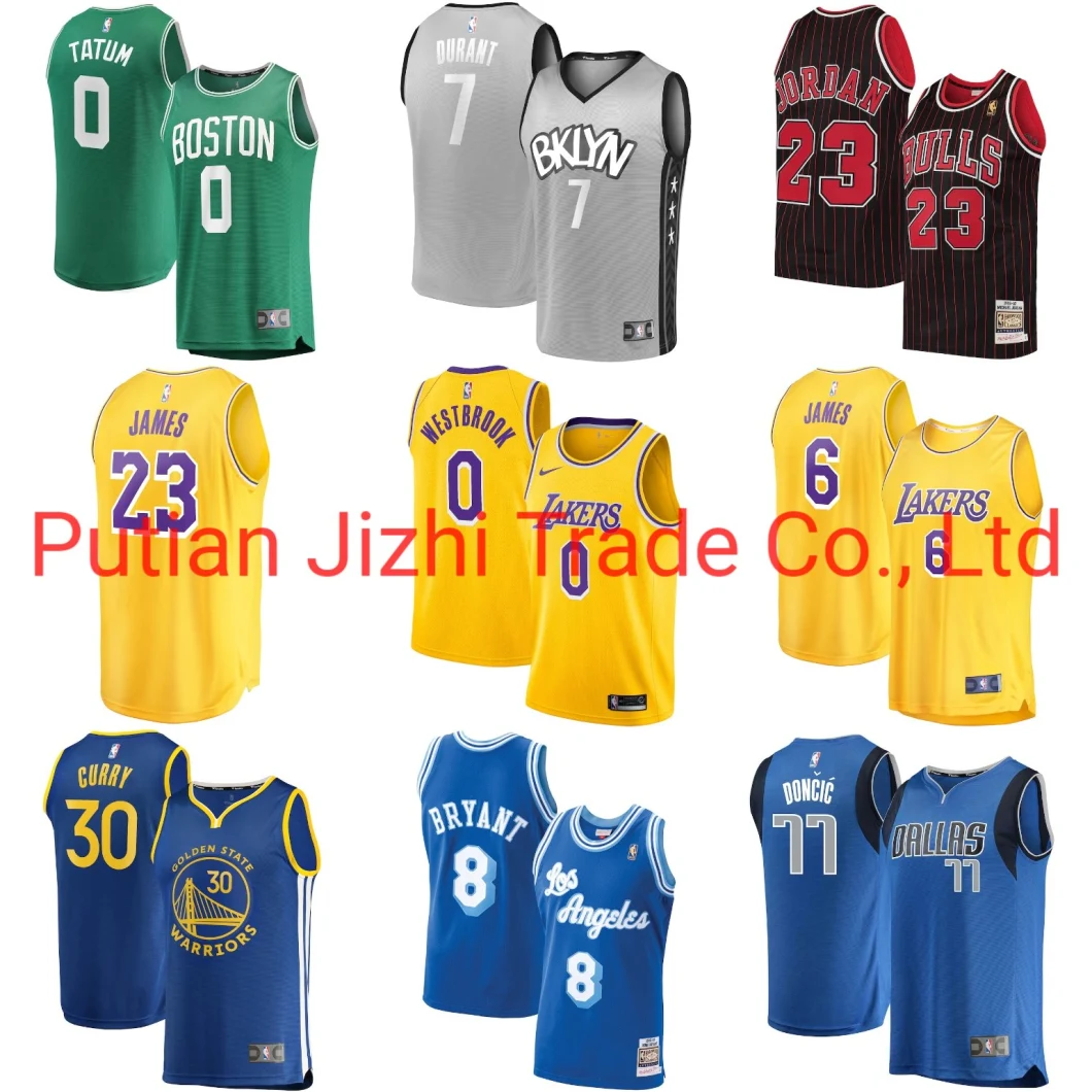 Wholesale Cheap Hardwood Classics Chicago Bulls La Lakers Bucks Swingman Basketball Jerseys