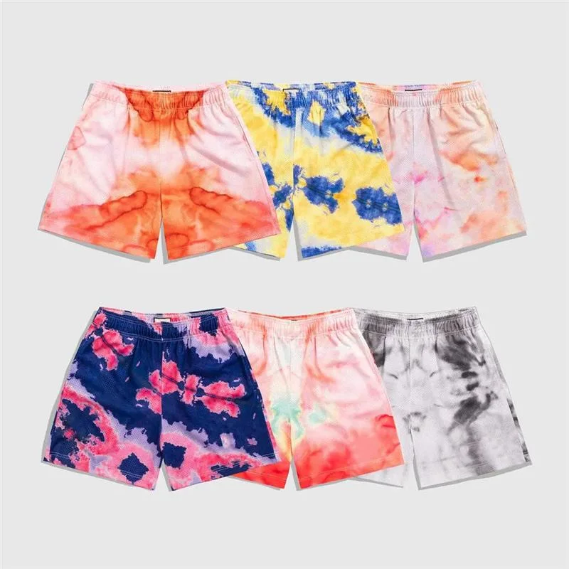 Custom Sublimation Men′ S Shorts with Pockets Mesh Fabric Men ′ S Shorts