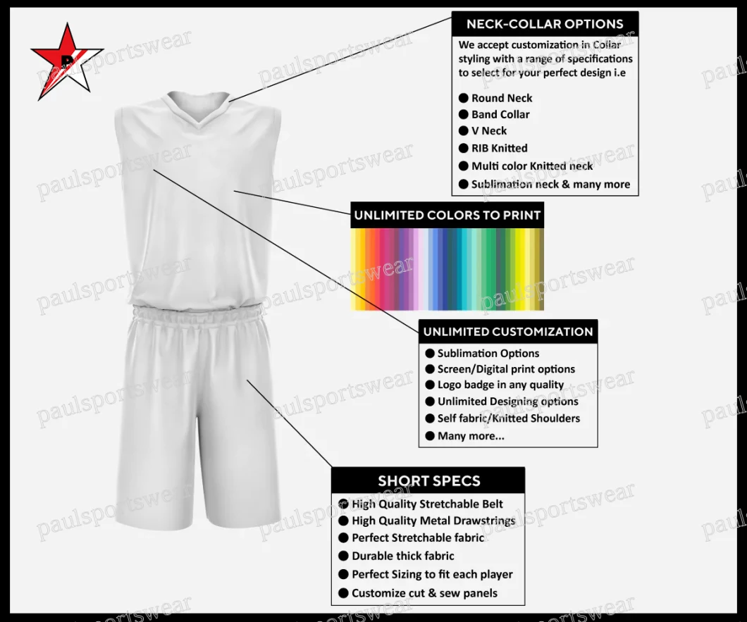 Basketball Wear Sublimation Reversible Practice Jersey Singlets Custom Basketball Jersey