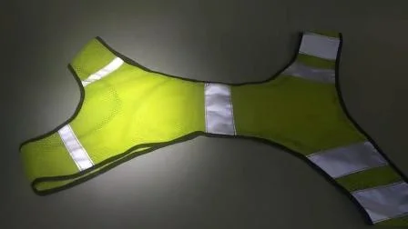 Vêtements de protection Veste de sécurité réfléchissante pour autoroute en polyester imperméable à haute visibilité conforme à la norme EN20471