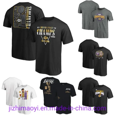 Vente en gros 2020 Los Angeles Lakers Champion T-shirt Hooides Sweat-shirt