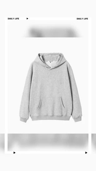 Fabricant de gros Logo de conception personnalisé Pull à capuche et sweat-shirt unisexe