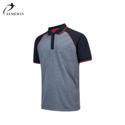 Polo personnalisé de haute qualité pour hommes avec logo brodé personnalisé T-shirt Polo Factory Polo T-shirt